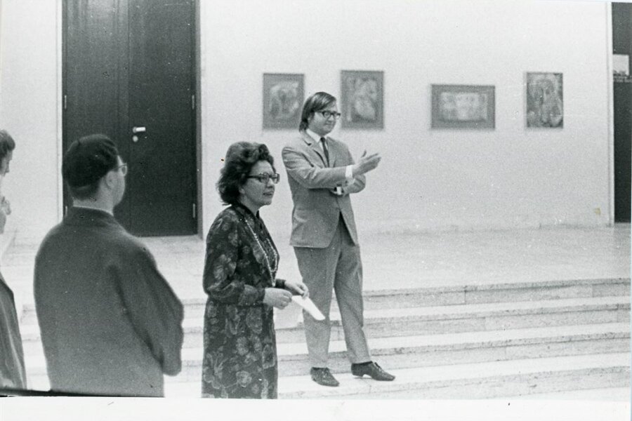 Jiří Valoch, Gerta Pospíšilová